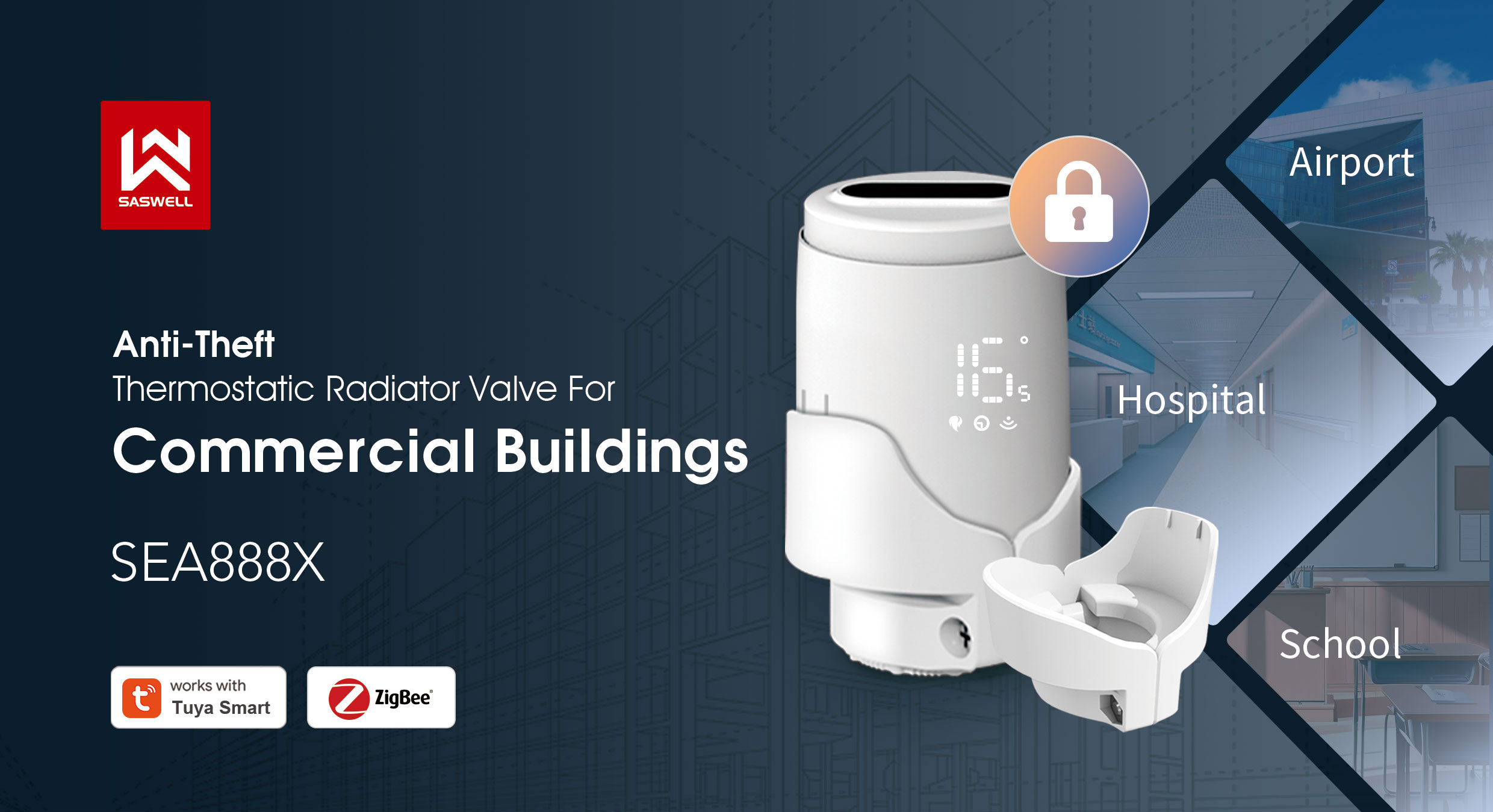 Commercial Smart Radiator Thermostat