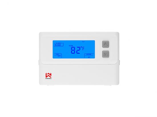 Termostato comercial, termostato de una sola etapa 1 calor / 1 frío, termostato fan coil programable 5+2