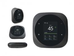 Detector interior del ambiente del aire 6 in-1 del monitor elegante de la calidad del aire de Tuya WiFi