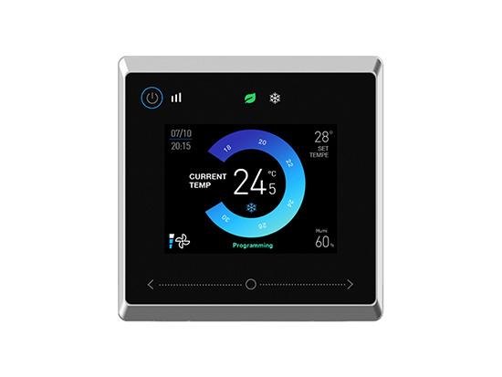 Tuya Wifi termostato de bobina de ventilador con pantalla táctil de 2,8 pulgadas